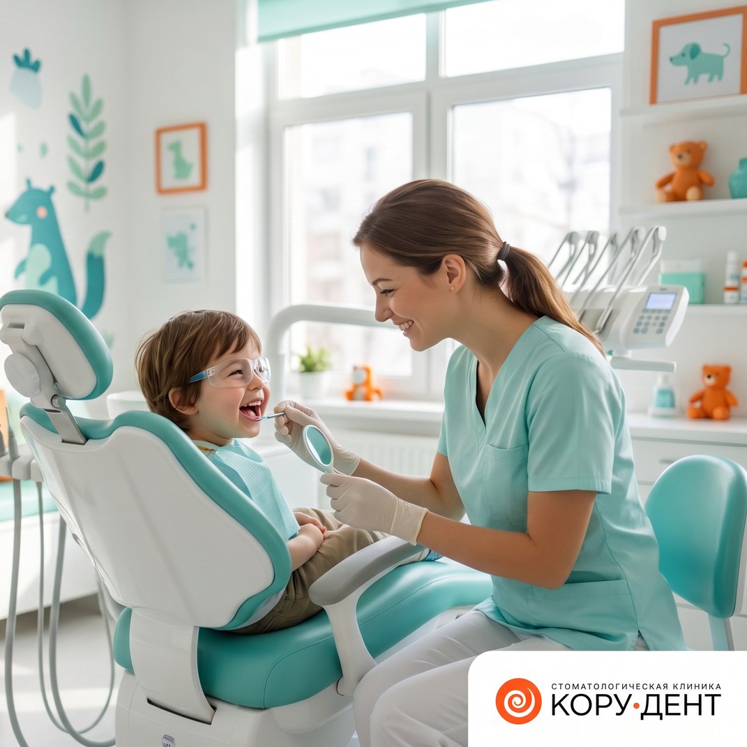 Герметизация фиссур у детей